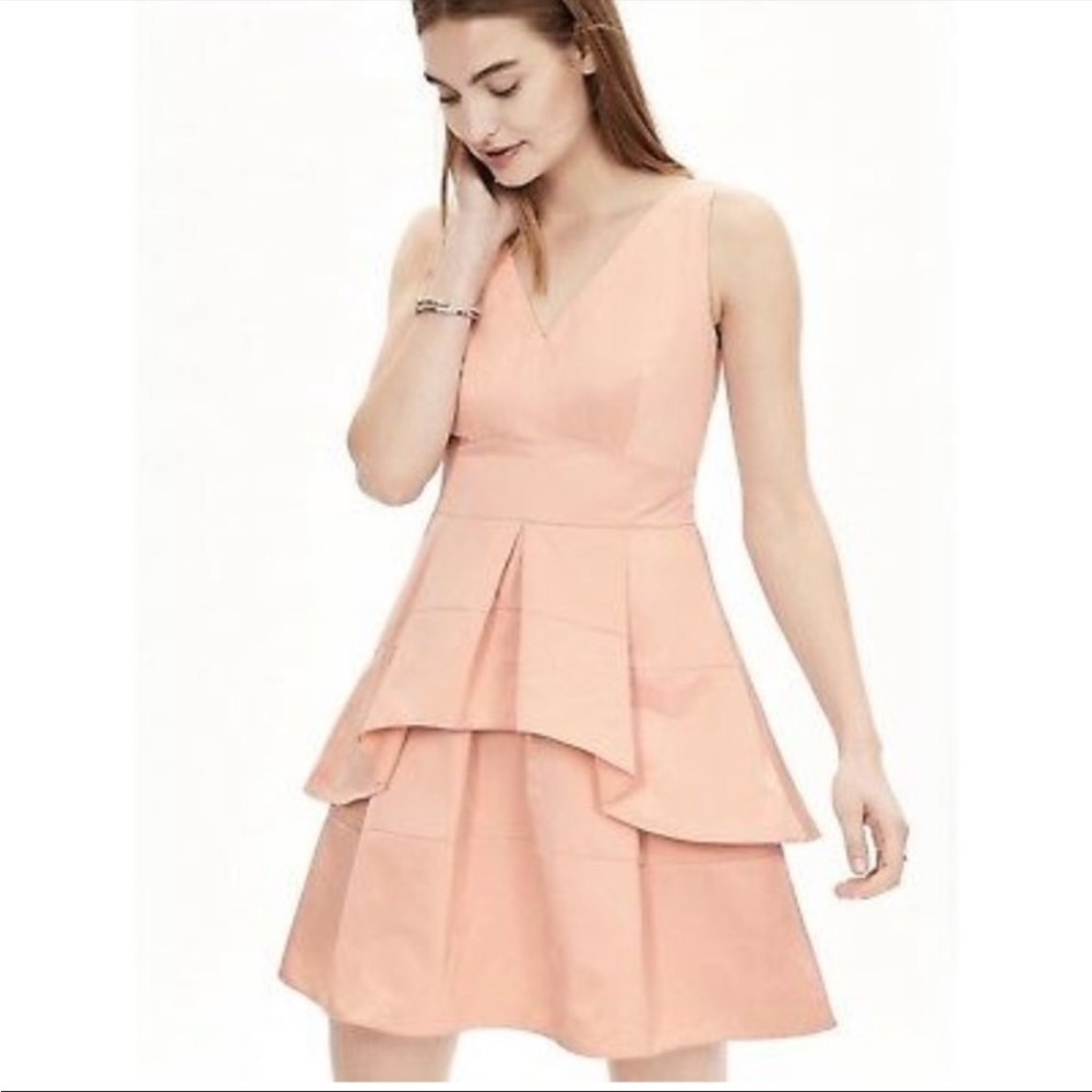 Banana Republic A-Line Taffeta Dress